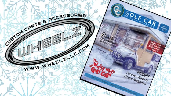Golf Car Options Magazine Features WHEELZ’ Holiday Gift List