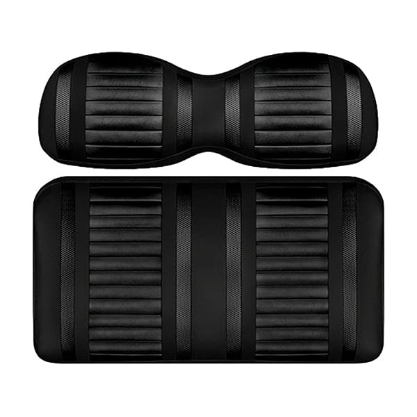 DoubleTake Deluxe Extreme Stripe rear seat cushion in Black
