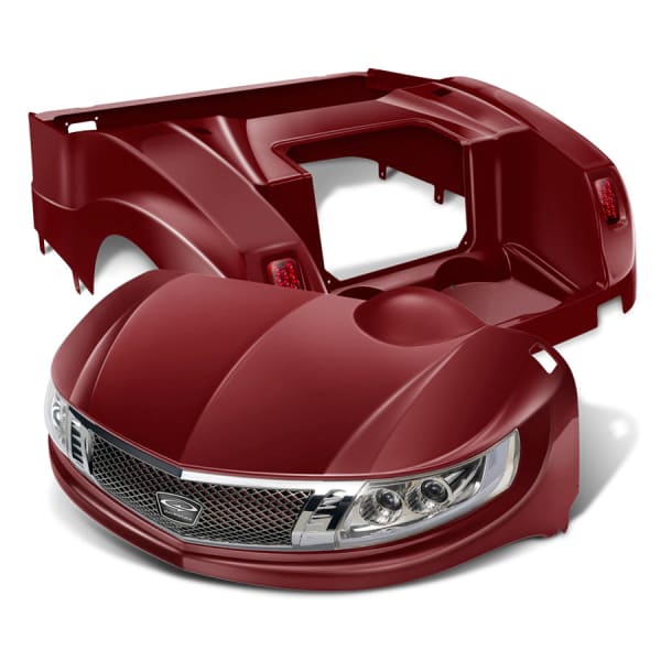 Ezgo rxv doubletake phoenix body led light kit & sentry dash