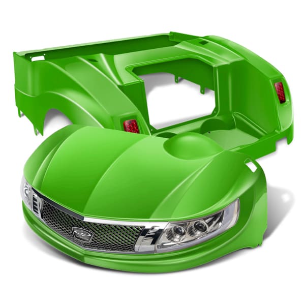 Ezgo rxv doubletake phoenix body led light kit & sentry dash