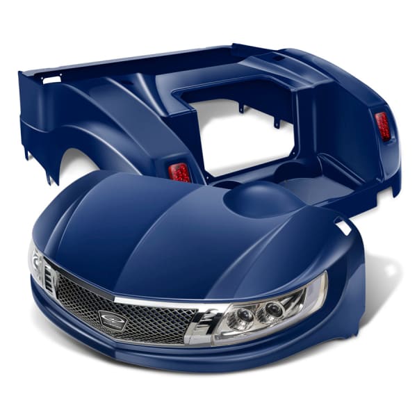 Ezgo rxv doubletake phoenix body led light kit & sentry dash