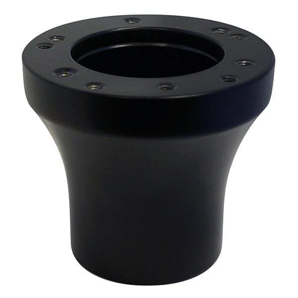 Black 13" Challenger Golf Cart Steering Wheel with Adapter Hub