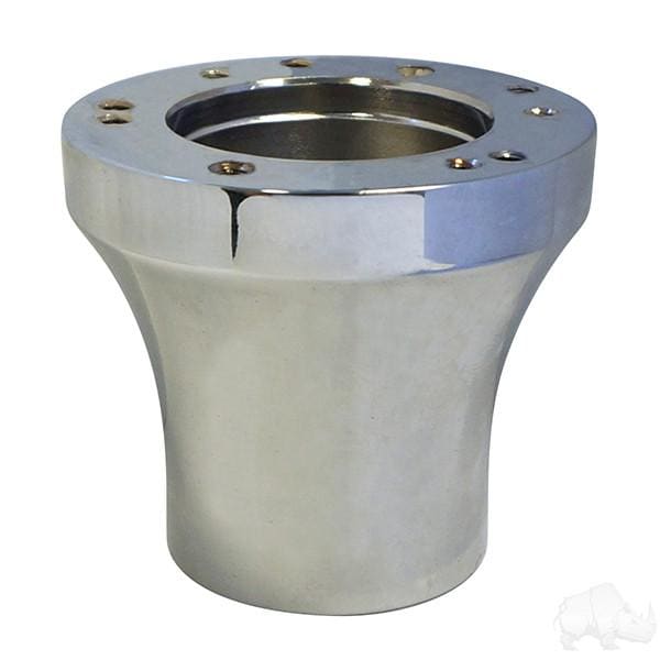 Bronze Doubletake Pilot Golf Cart Steering Wheel and Adapter