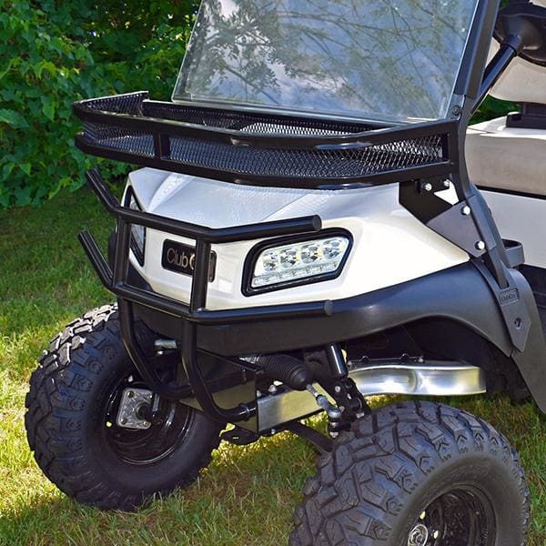 Club Car Precedent Golf Cart Black Mesh Steel Front Clays Cargo Storage Basket