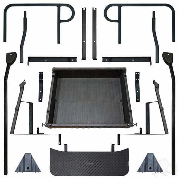 Club Car Precedent Golf Cart Rear Flip Seat / Cargo Box Kit