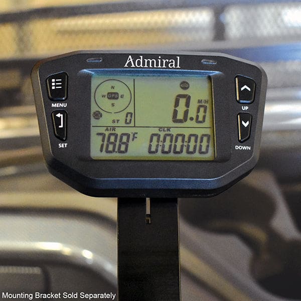 Digital golf cart speedometer with gps