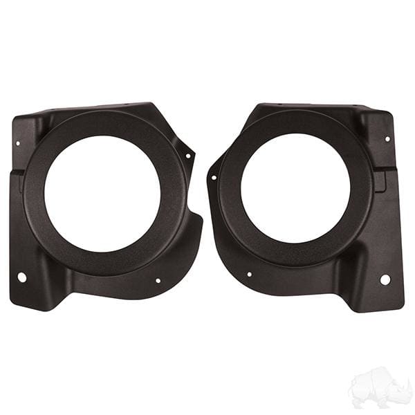 Ezgo golf cart black audio speaker pod (set of 2)