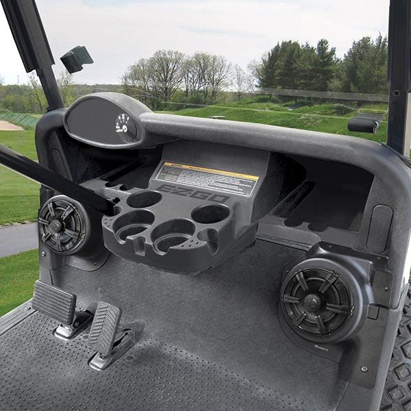 Ezgo golf cart black audio speaker pod (set of 2)
