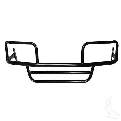 EZGO ST350 Golf Cart 1996+ Black Powder Coated Steel Brush Guard