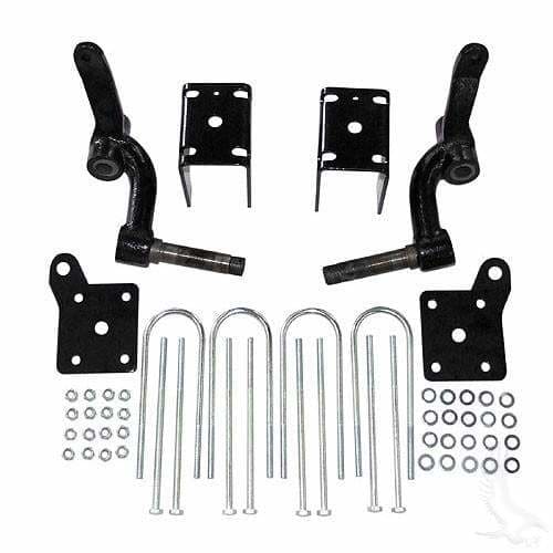 EZGO TXT Gas & Electric Golf Cart RHOX 6" Drop Spindle Lift Kit