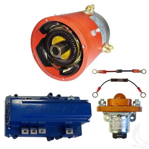 EZGO TXT PDS Golf Cart Upgraded All Terrain Motor & Controller Performance Package