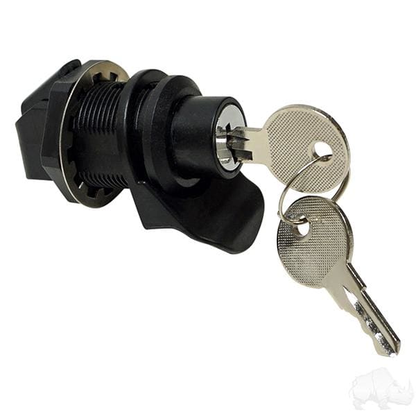 Golf cart custom dash kit replacement push button lock (set