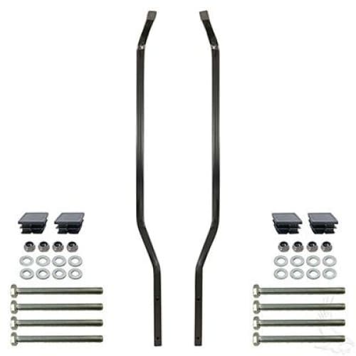 Universal Golf Cart Extended 80" Top Struts and Hardware Kit