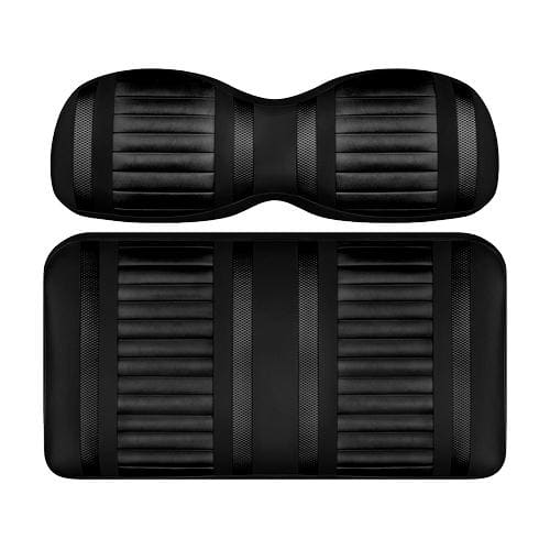 Golf cart rear seat cushion - extreme stripe by doubletake -