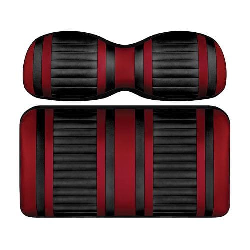Golf cart rear seat cushion - extreme stripe by doubletake -