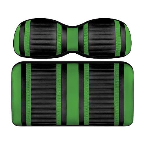Golf cart rear seat cushion - extreme stripe by doubletake -