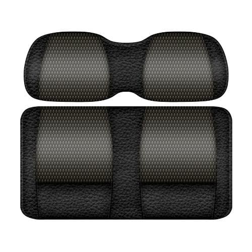 Golf Cart Replacement Rear Seat Cushions-  Doubletake Veranda Club car EZGO Yamaha Graphite