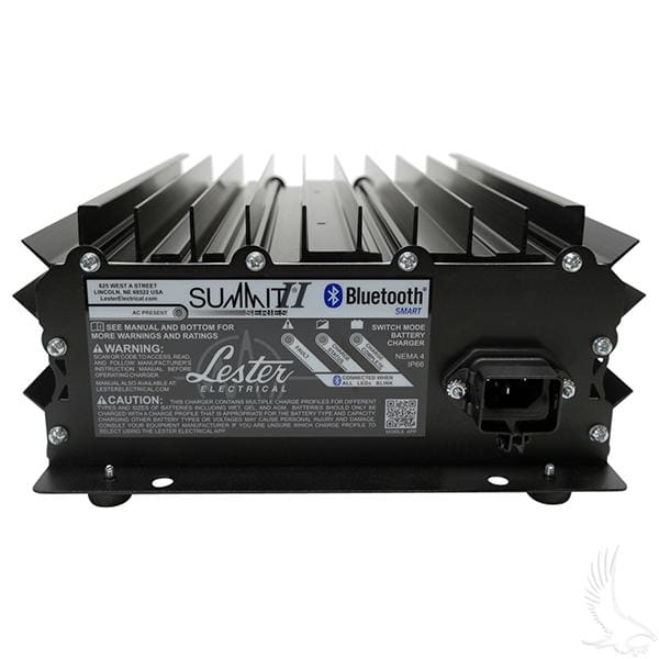 Lester Summit II Series Golf Cart Battery Charger 24-48V - Bluetooth
