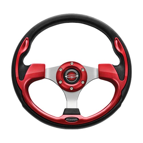 Ruby doubletake pilot golf cart steering wheel and adapter