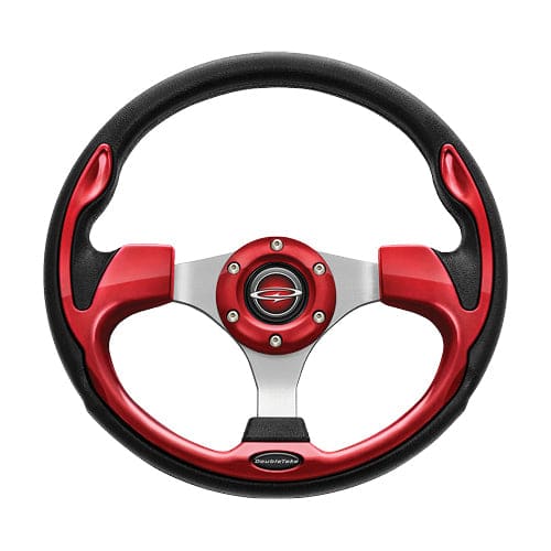 Ruby doubletake pilot golf cart steering wheel and adapter