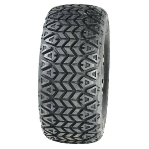 Set of (4) 22x11-10 RHOX Off Road Tires with Choice of Aluminum Phoenix Wheels for Lifted Golf Carts