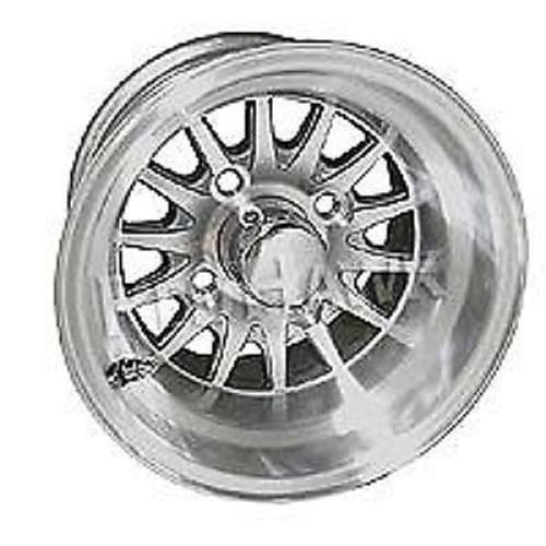 Set of (4) 22x11-10 RHOX Off Road Tires with Choice of Aluminum Phoenix Wheels for Lifted Golf Carts