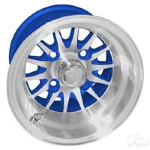 Set of (4) 22x11-10 RHOX Off Road Tires with Choice of Aluminum Phoenix Wheels for Lifted Golf Carts