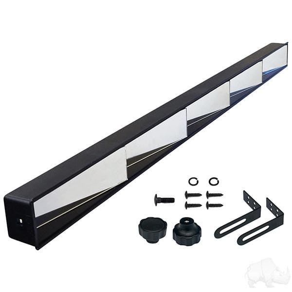 Universal Golf Cart Five Panel Rearview Mirror