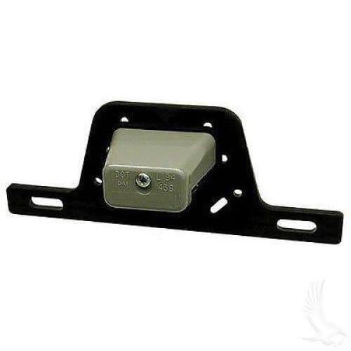 Universal Golf Cart Illuminated Street Legal License Plate Bracket Holder