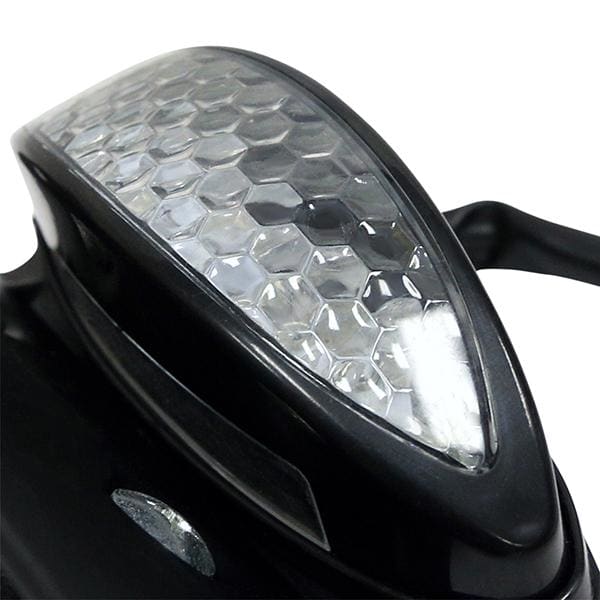 Universal golf cart license plate holder with led plate tag