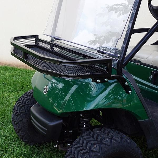 Yamaha Golf Cart Black Mesh Steel Front Clays Cargo Storage Basket