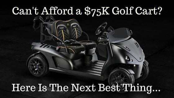 The Golf Cart Collaboration Between Garia and Mansory Is Stunning