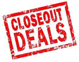 Closeouts