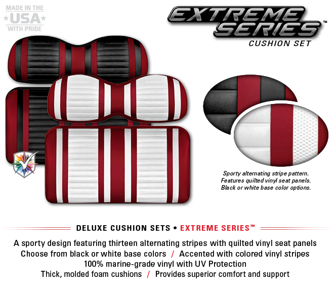 Extreme Series Golf Cart Seat Cushions by Doubletake