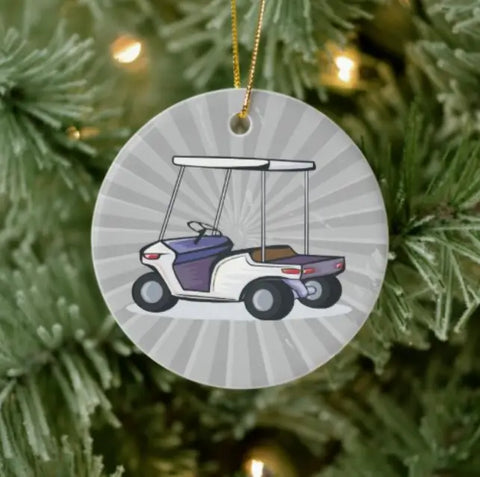 Golf Cart Ornament