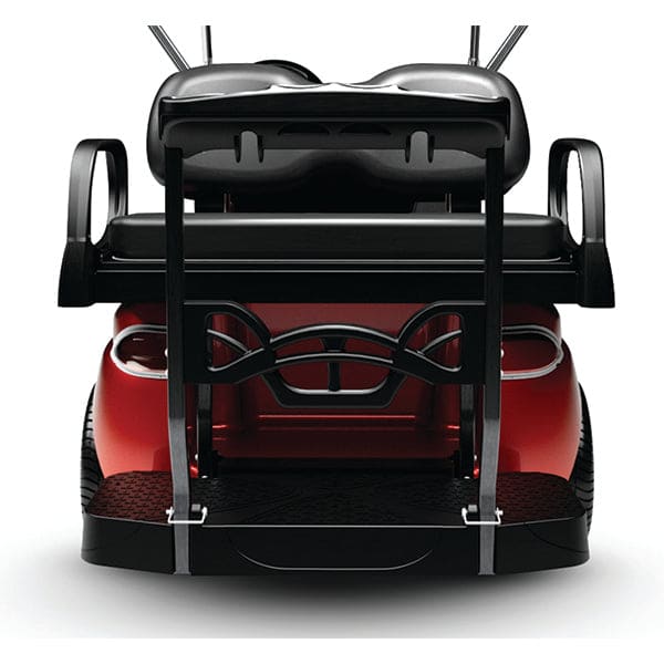 DoubleTake Max 5 Plus Rear Flip Seat Kit fits EZGO Club Car Yamaha golf carts  Back View Buy Now