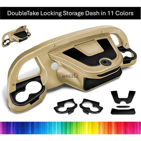 Ezgo txt golf cart sand sentry locking storage dash