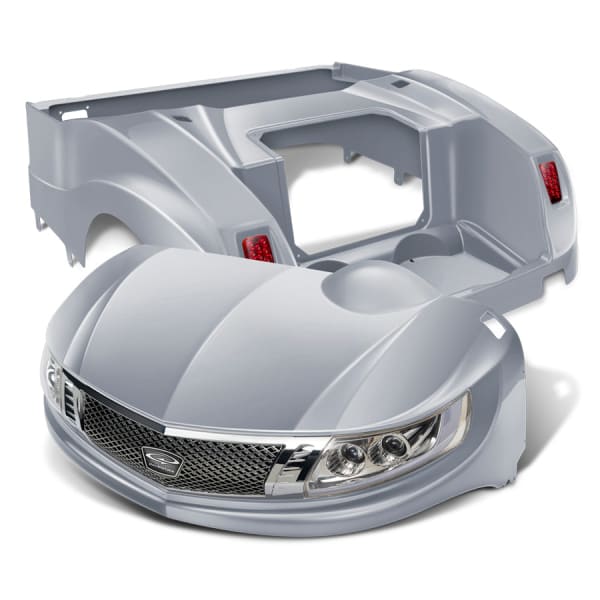 Ezgo rxv doubletake phoenix body led light kit &amp; sentry dash