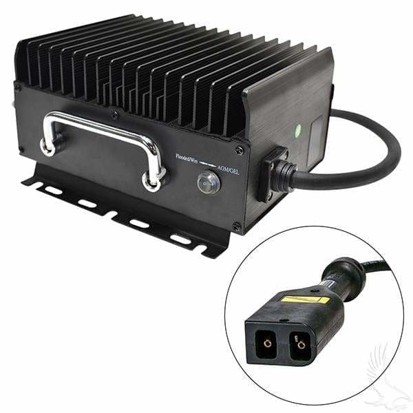 Admiral Advantage EZGO Golf Cart Battery Charger- 36V Powerwise Plug