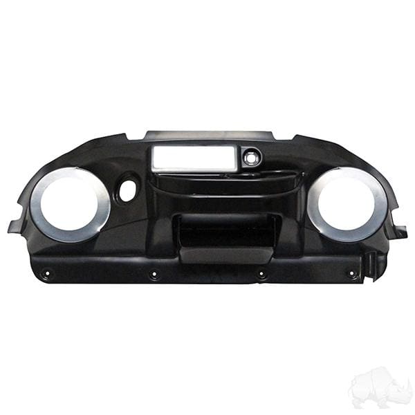 Club Car Deluxe Dash with Radio and Speaker Cutouts Paintable ABS
