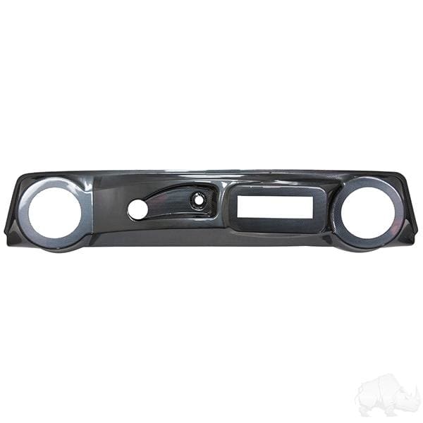 Club Car DS Deluxe Dash with Radio / Speaker Cutout - Carbon Fiber