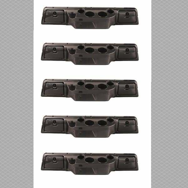 Club Car DS Golf Cart Pack of 5 Custom Dash Kits with Locking Glove Boxes