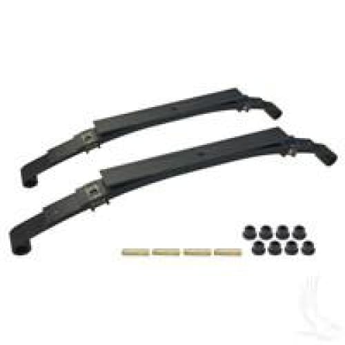 Club Car DS Golf Cart Rear Heavy Duty Four Leaf Spring Kit with Bushings