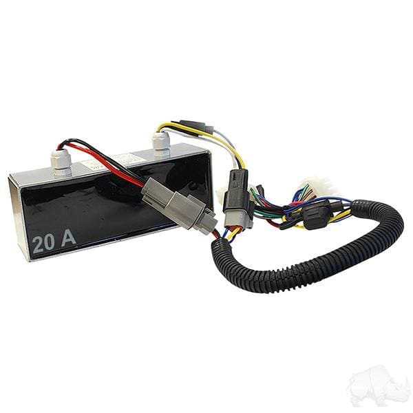 Club Car Precedent Golf Cart 2008.5+ 36V to 48V Voltage Reducer- 20 Amp