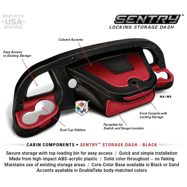 Doubletake Custom Golf Cart Accessories WHEELZ Custom Carts