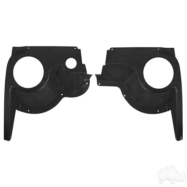 Ezgo golf cart black audio speaker pod (set of 2)