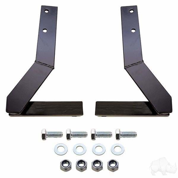 EZGO RXV Golf Cart Black Mesh Steel Front Clays Cargo Storage Basket