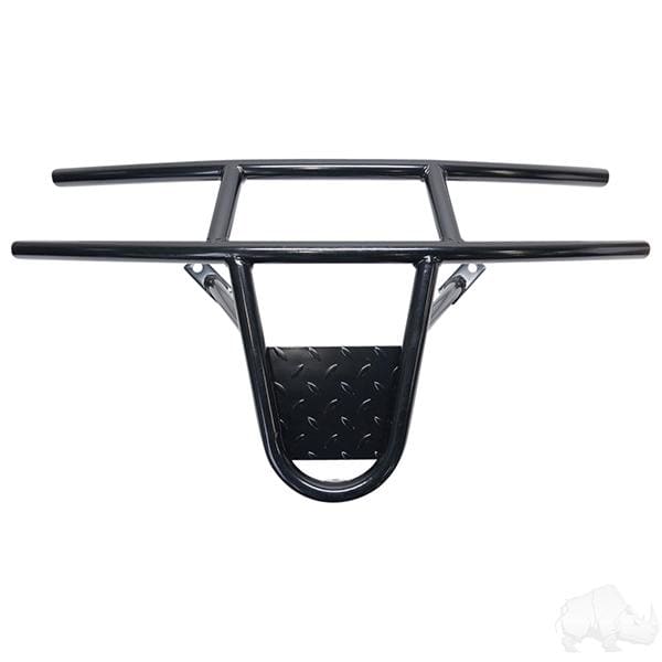 Ezgo rxv golf cart black powder coated front brush guard
