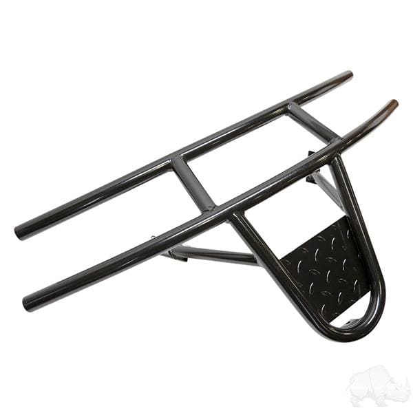 Ezgo rxv golf cart black powder coated front brush guard