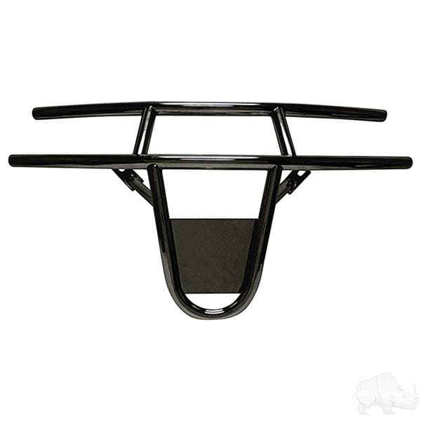 Ezgo rxv golf cart black powder coated front brush guard